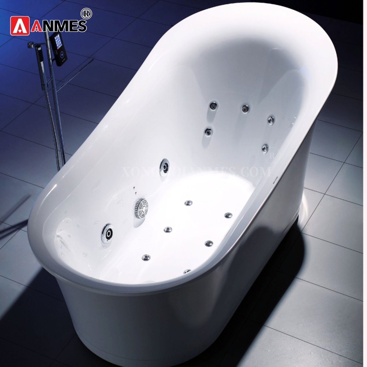 Bồn tắm massage DR 7007M thiết kê stinh tế, sang trọng